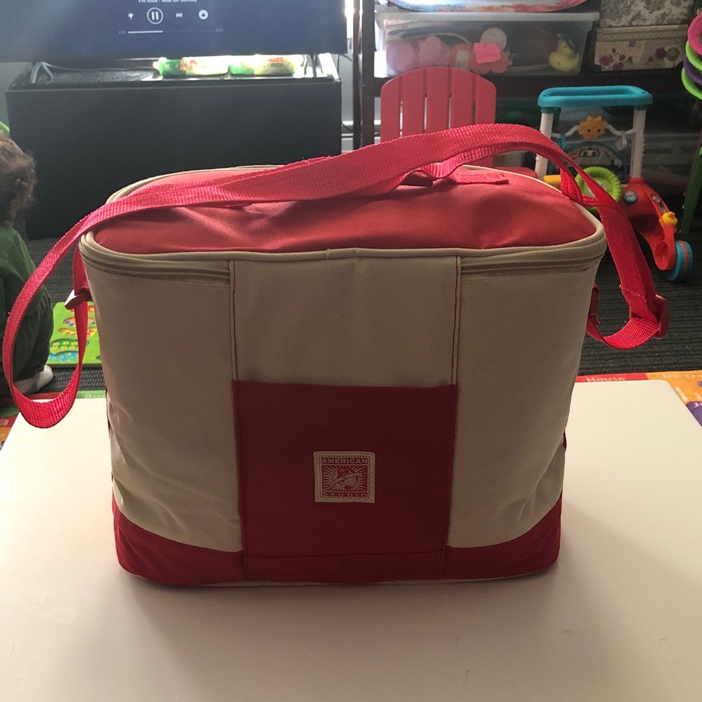 🎀🤍 Nautical Anchor Cooler Bag - Picture 3 of 8